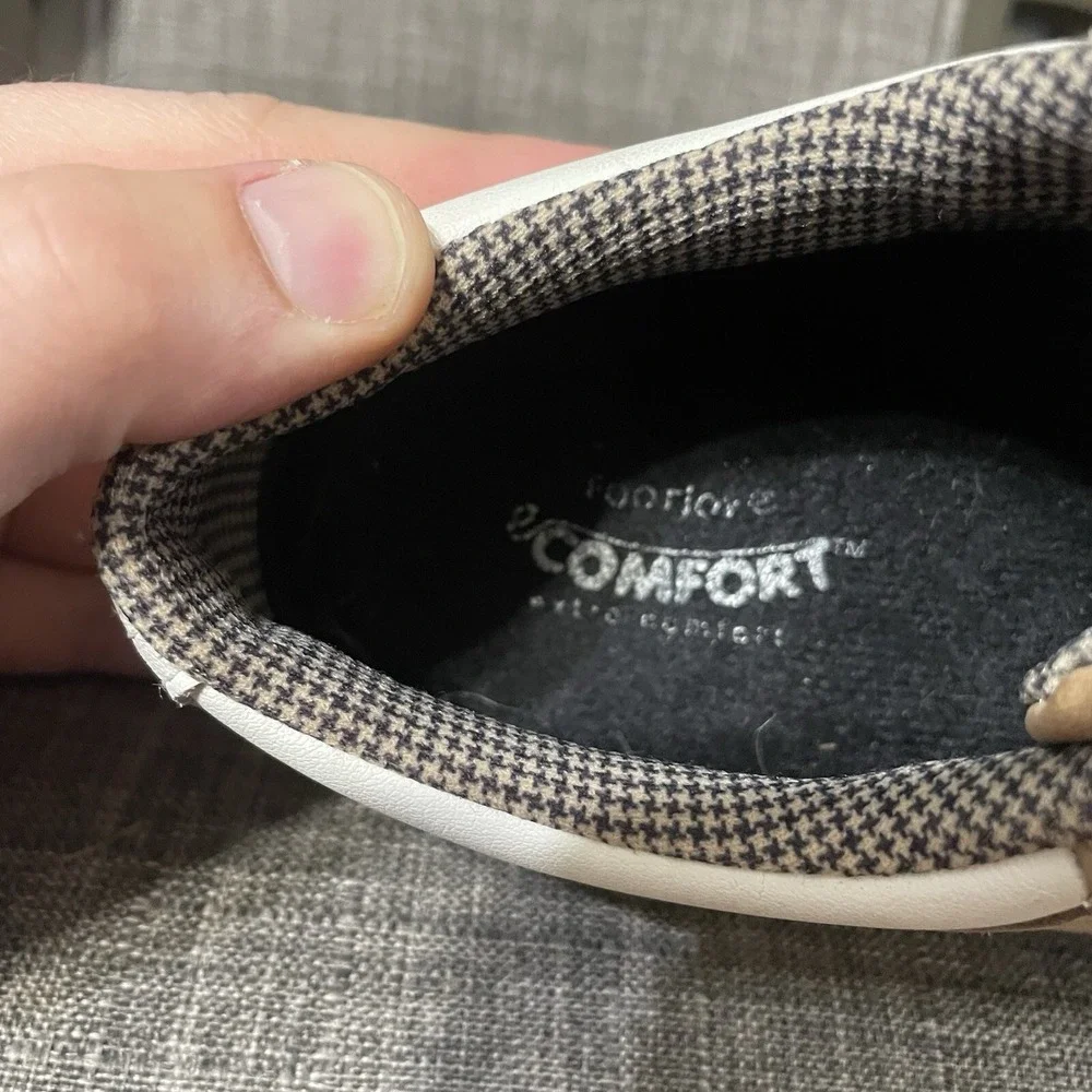 Womens FootJoy Golf Saddle Shoes Size 6.5 Soft-Joys Terrains White‎ Tan 98308